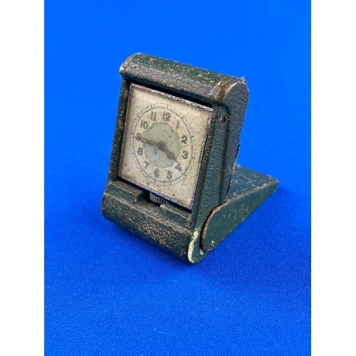 409 - Miniature Art Deco Travel Clock