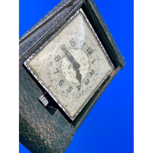 409 - Miniature Art Deco Travel Clock