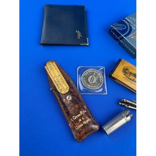 139 - Quality Group Of Small Collectables Inc. Cigarette Case & Pocket Tools.