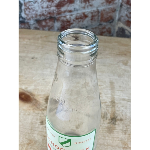 150 - British Ministry School Milk Bottle