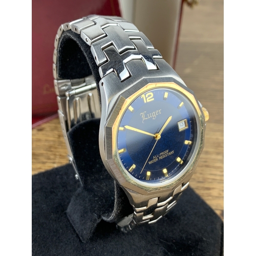 415 - Luger Swiss Watch in Box