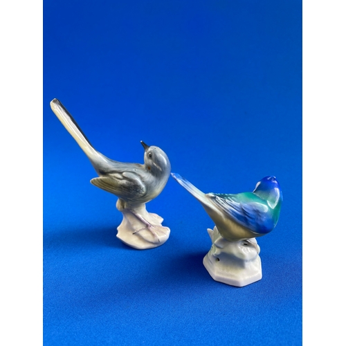 362 - Two Vintage German Bird Figures