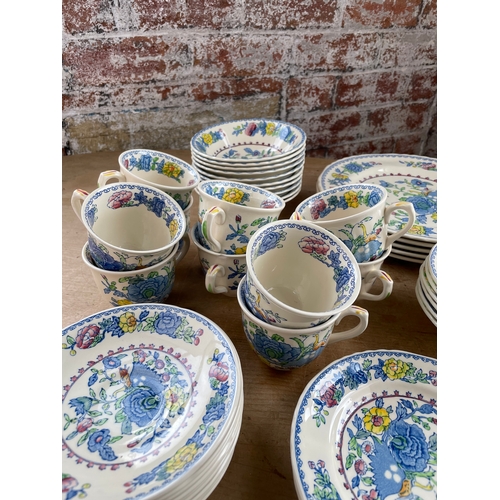 365 - Masons Ironstone Regency Pattern 55 Pieces