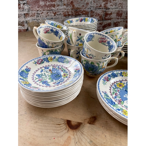 365 - Masons Ironstone Regency Pattern 55 Pieces