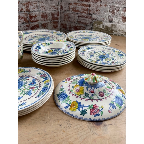 365 - Masons Ironstone Regency Pattern 55 Pieces