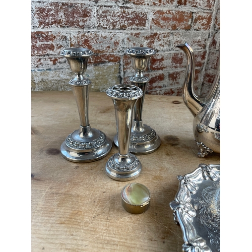 130 - Quality Plated Tea Service & Other EPNS Items