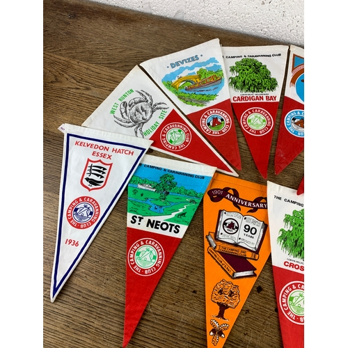 220 - Vintage Camping & Caravanning Club Flags