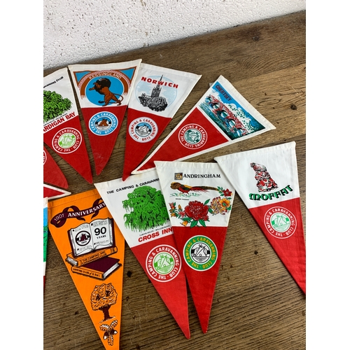 220 - Vintage Camping & Caravanning Club Flags