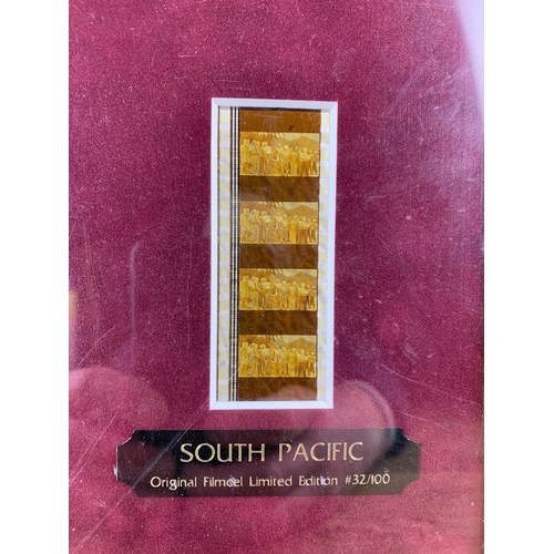 222 - South Pacific Limited Edition Framed Film Cell No. 32/100 with COA