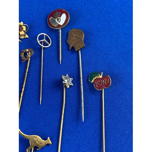 8 - Collection of Vintage and Collectable Tie Pins