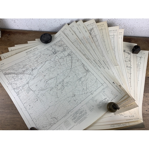 181 - 10 Vintage Ordnance Survey Maps of the Lakes