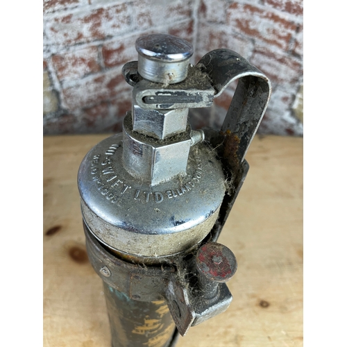 204 - Vintage Nu-Swift CO2 Fire Extinguisher