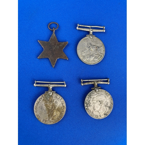 36 - Four World War Two Medals