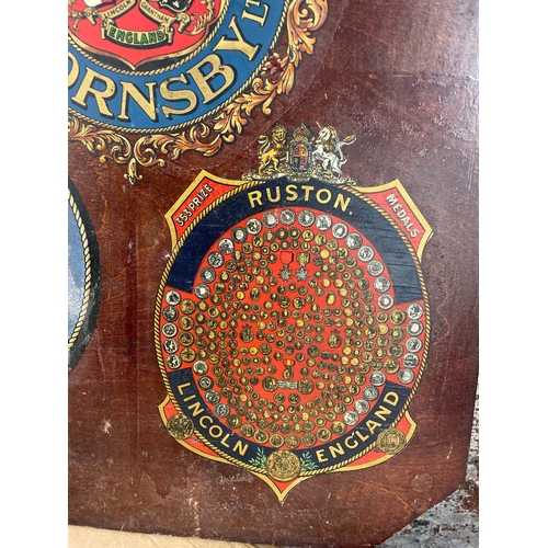 174 - Railway Herald Coach Signs Ruston & Hornsby Lincoln