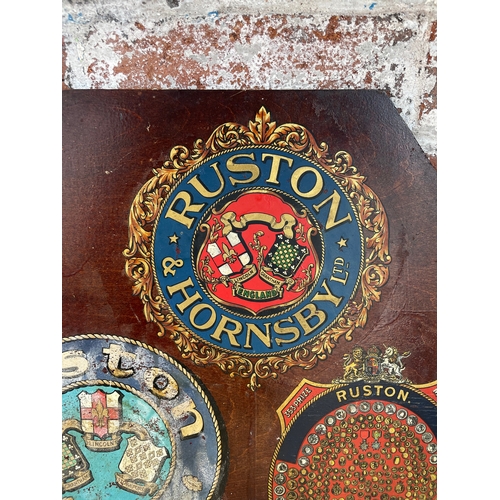 174 - Railway Herald Coach Signs Ruston & Hornsby Lincoln