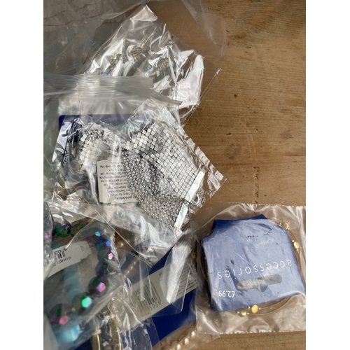399 - Large Amount Of As New Costume Jewellery