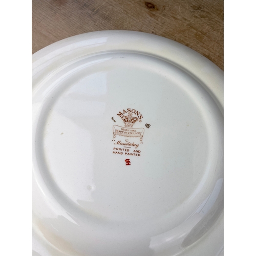 389 - Masons Ironstone Mandalay Items Including Table Lamp