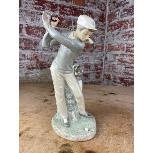 390 - Lladro Golfer Figure 04824