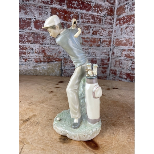 390 - Lladro Golfer Figure 04824