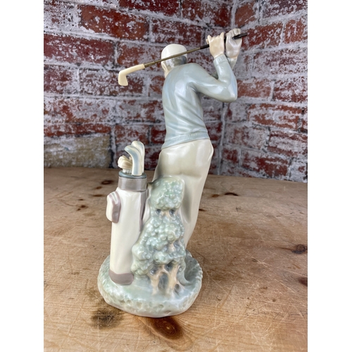 390 - Lladro Golfer Figure 04824