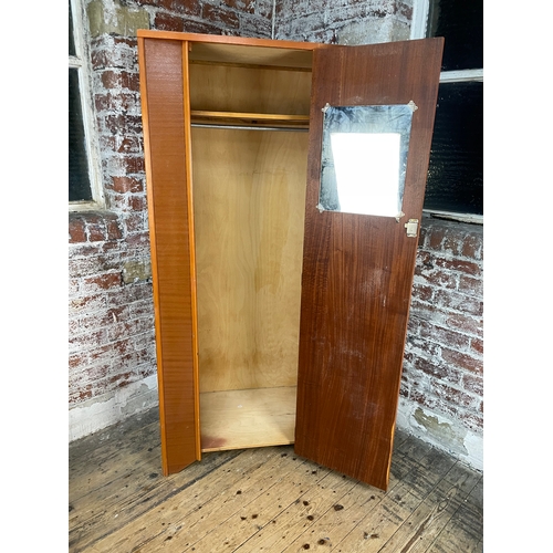 507 - Mid Century Single Wardrobe