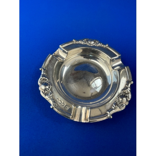 14 - Sterling Silver Cooper Brothers & Sons Ash Tray. 68.5g Sheffield 1964