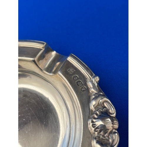 14 - Sterling Silver Cooper Brothers & Sons Ash Tray. 68.5g Sheffield 1964