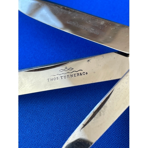 227 - Very Fine & Rare Example Of A Thomas Turner & Co. Gentleman's Multi Blade Pocket Knife. 12 Blades In... 