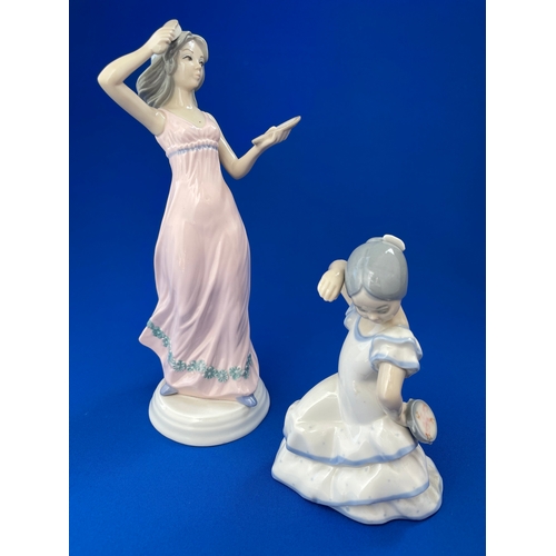 312 - Two Spanish Porcelain Figurines Roumano & Zaphir