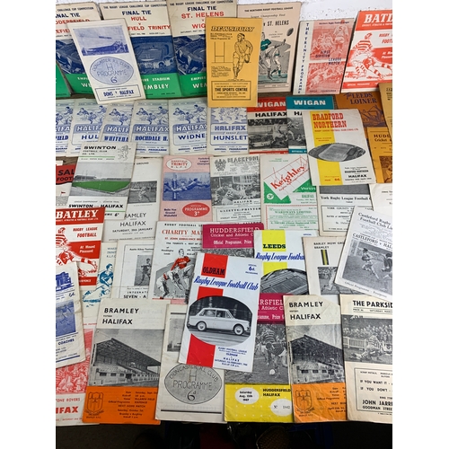 260 - Large Collection of 1960's Rugby League Programmes