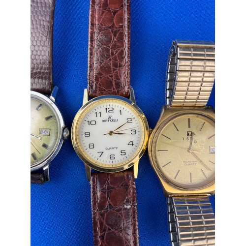 68 - Three Vintage Watches Inc. Tissot & Timex Untested