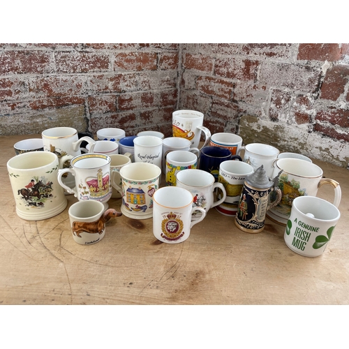 478 - Large Quantity Of Vintage & Collectable Mugs Inc. Commemorative