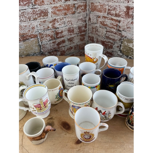 478 - Large Quantity Of Vintage & Collectable Mugs Inc. Commemorative