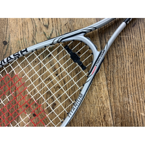 407 - Wilson Titanium Smash Squash Raquet