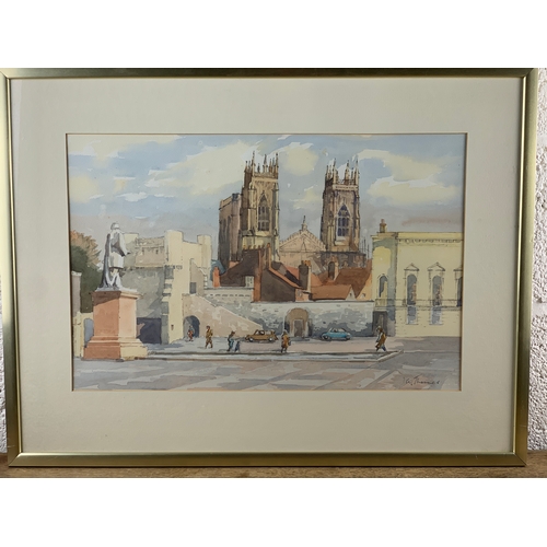 348 - Original Watercolour Signed J. W. Thornes