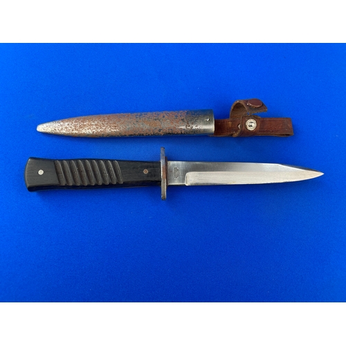 174 - WW1 Era Guttlieb Hammesfarr M1916 German Combat Dagger. Militaria Interest.