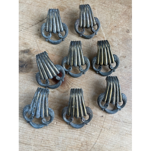 406 - 5 Vintage LEBUS Drawer Pulls