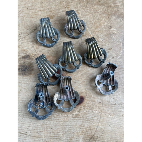 406 - 5 Vintage LEBUS Drawer Pulls