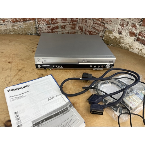 370 - Panasonic DMR-EZ45V DVD VHS Recorder