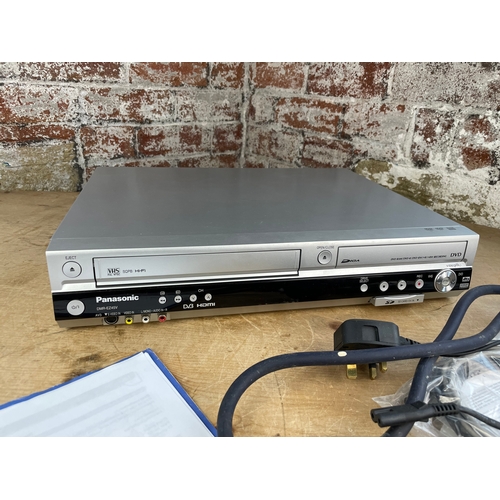 370 - Panasonic DMR-EZ45V DVD VHS Recorder