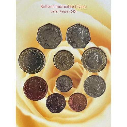 86 - Collectable Coins & Currency Inc. 2014 D-day £5 Coin & Uncirculated 2004 Coins.