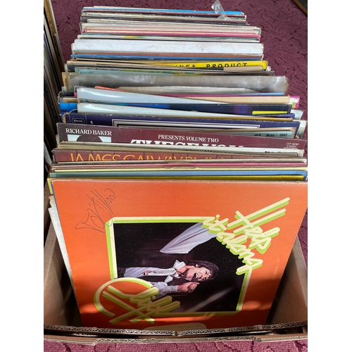 426 - Large Quantity Of Vinyl Records Inc. Signed Cliff Richard.