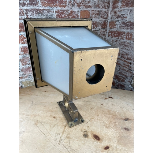 494 - Large External Pub Lantern With Aperture For PIR Unit.