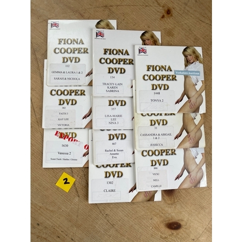 439 - 10 Fiona Cooper Adult DVDs