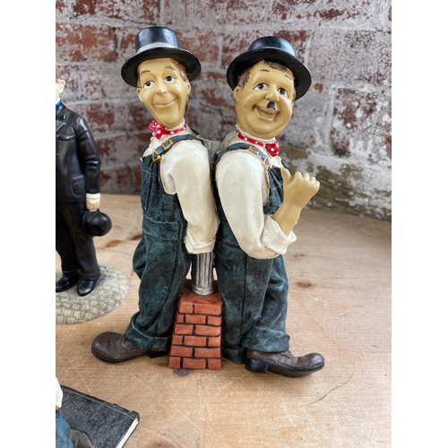 134 - Group Of Laurel & Hardy Figures