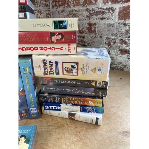 427 - Group Of VHS Inc Disney, DVD' & Cd