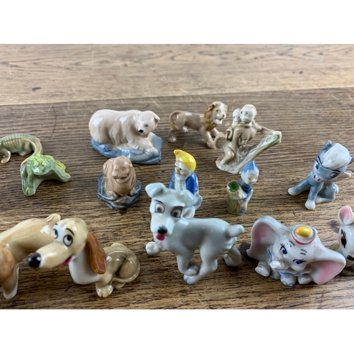 284 - Collection of Wade Whimsies inc. Disney, Lady and the Tramp, Dumbo etc.