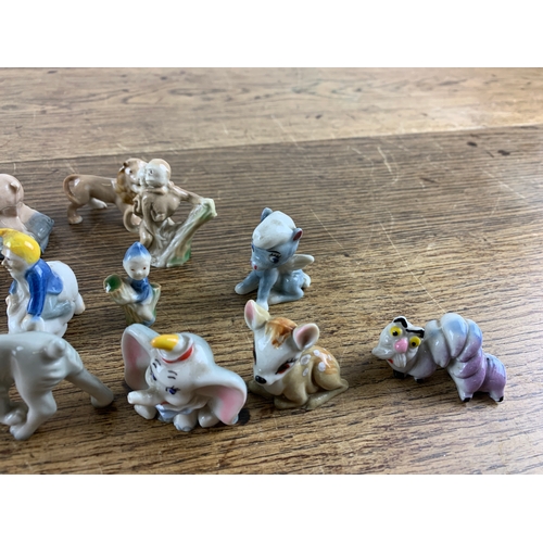 284 - Collection of Wade Whimsies inc. Disney, Lady and the Tramp, Dumbo etc.