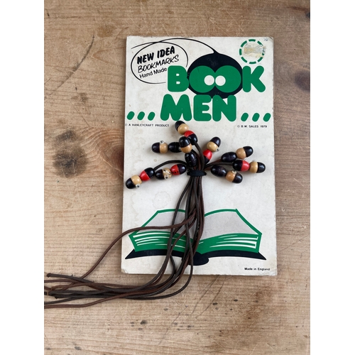 103 - Vintage Book Men Bookmark Shop Display Stand.