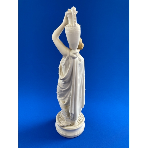 289 - Large 19th Century Parian Ware Classical Figurine